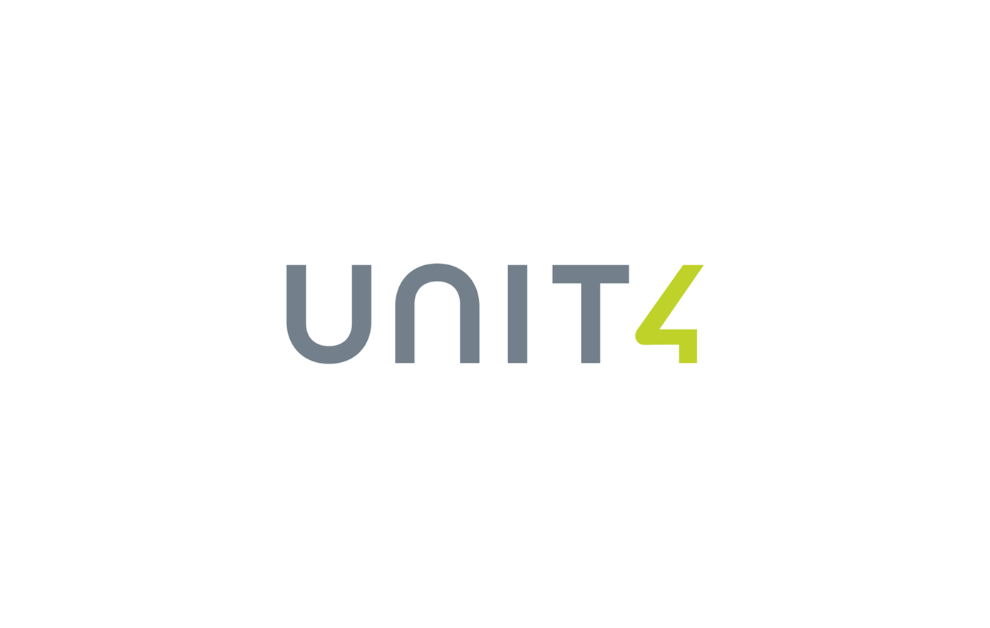 Partnerschaft mit Unit4 - Logo